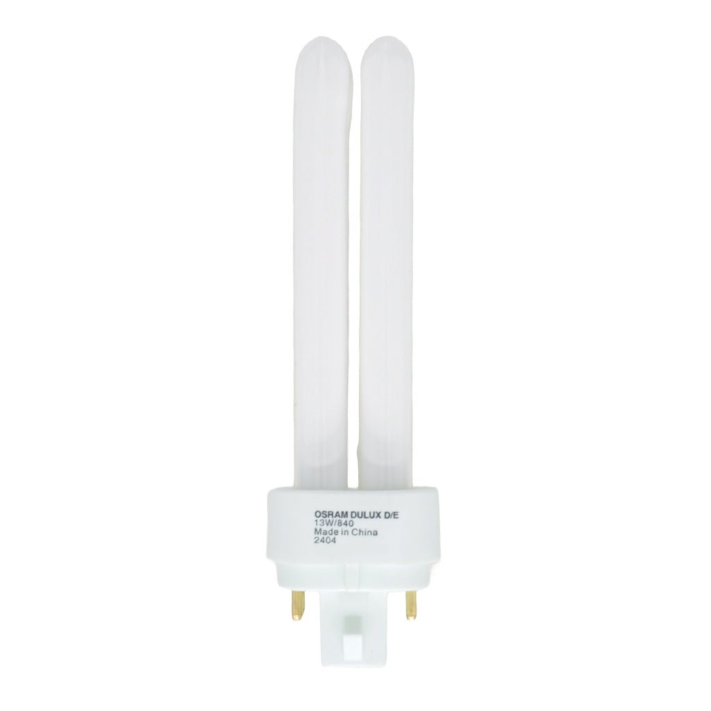 OSRAM DULUX D/E Compact Fluorescent Light Bulb G24q - 1 13W/840