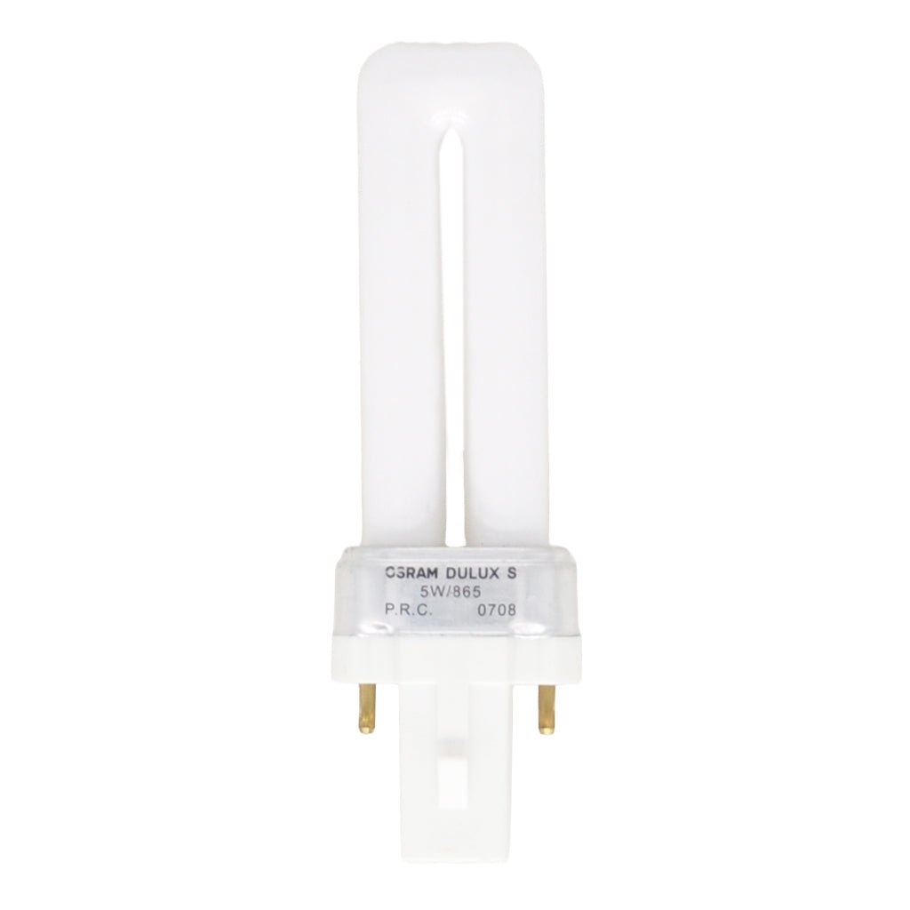 OSRAM DULUX S Compact Fluorescent Light Bulb G23 5W/865