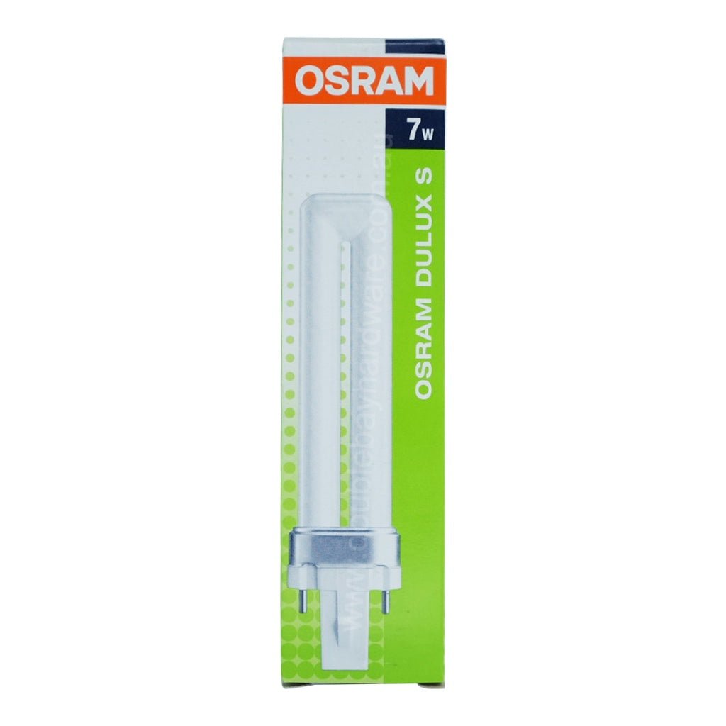 OSRAM DULUX S Compact Fluorescent Light Bulb G23 7W/840