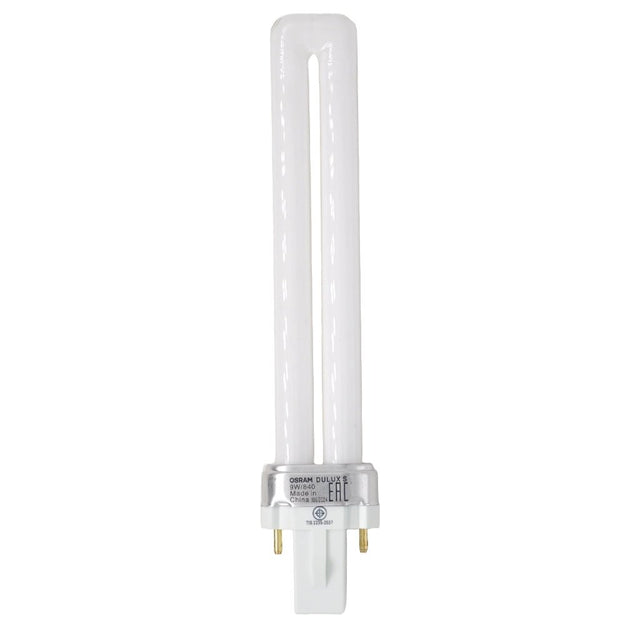 OSRAM DULUX S Compact Fluorescent Light Bulb G23 9W/840