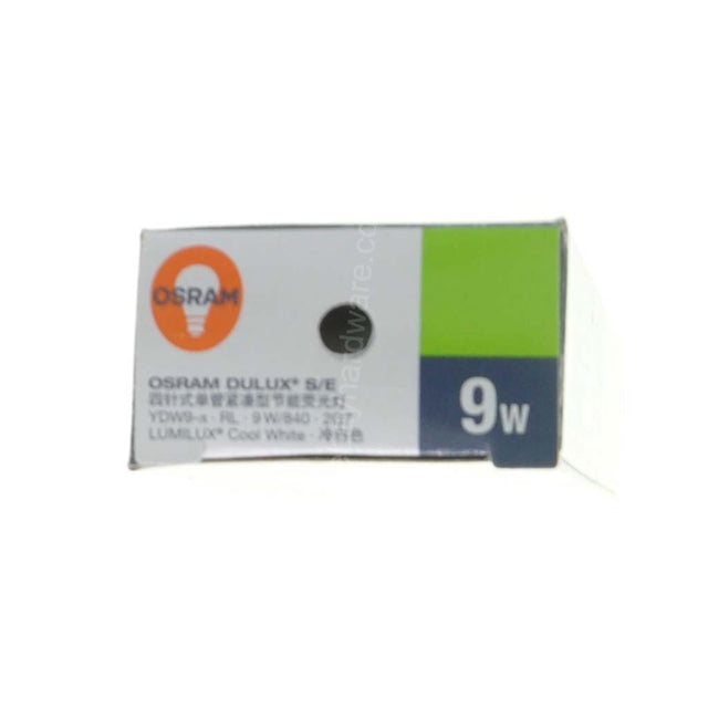 OSRAM DULUX S/E Compact Fluorescent Light Bulb 2G7 9W/840