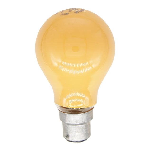 OSRAM GLS Party Coloured Light Bulb B22 240V 40W Orange