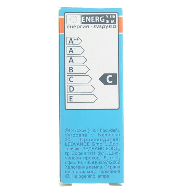 Osram Halostar Bi - Pin Halogen Light Bulb GY6.35 12V 50W