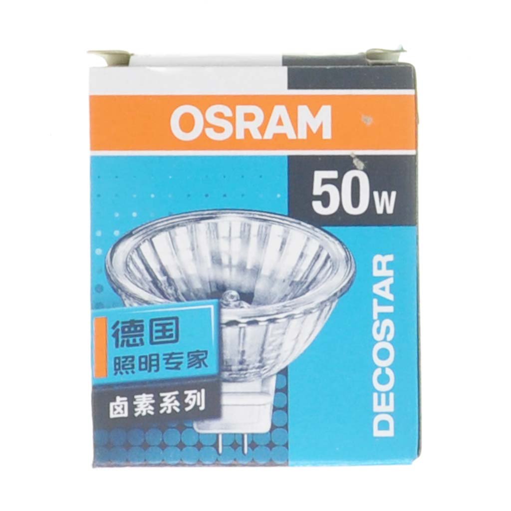 OSRAM MR16 Decostar Halogen Light Bulb GU5.3 12V 50W 36° 44870WFL