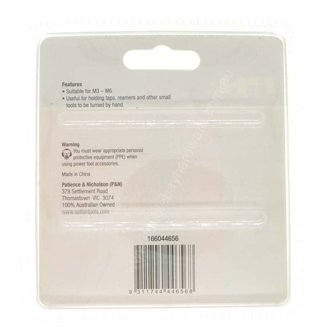 P&N 1/4" T Bar Tap Wrench M3 - M6 166044656