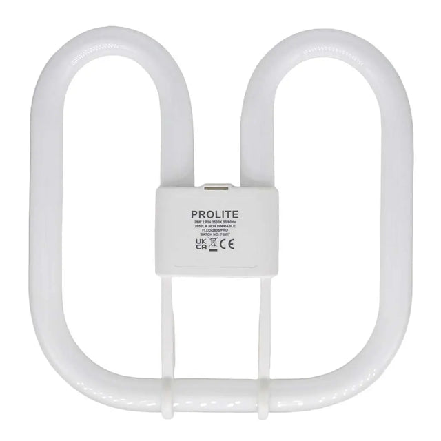 CFL light bulb with 'Prolite' branding on a white background