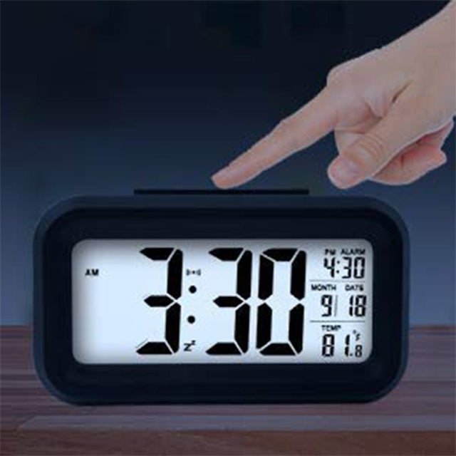 Sansai LCD Alarm Clock With Sensor Back Light CR - 071B