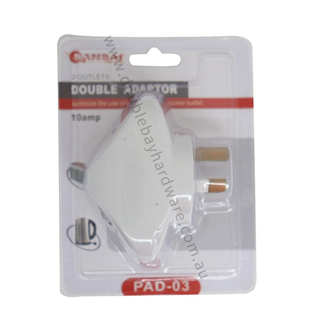 SANSAI Standard Power Double Adaptor PAD - 03