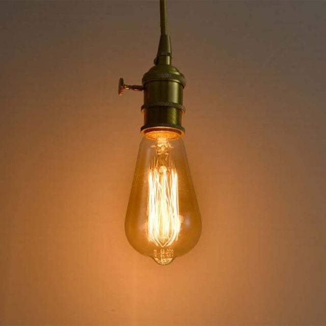 ST64 Filament Vintage Light Bulb E27 240V 25W W/W