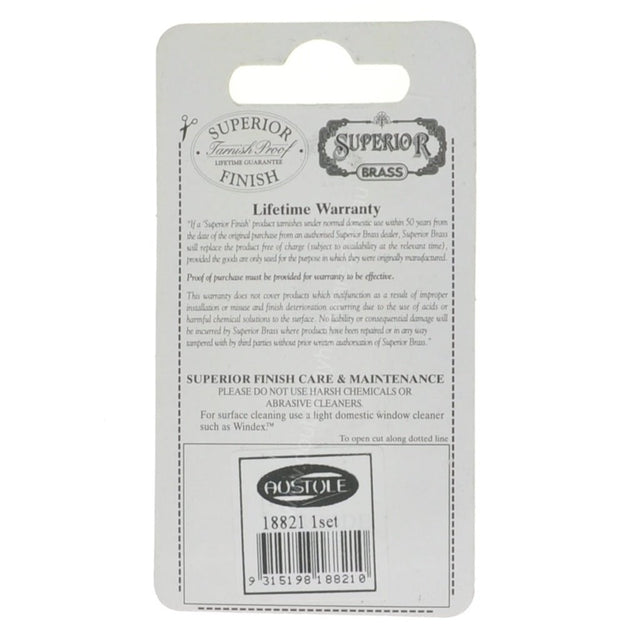 Superior Brass 50mm Brass House Number