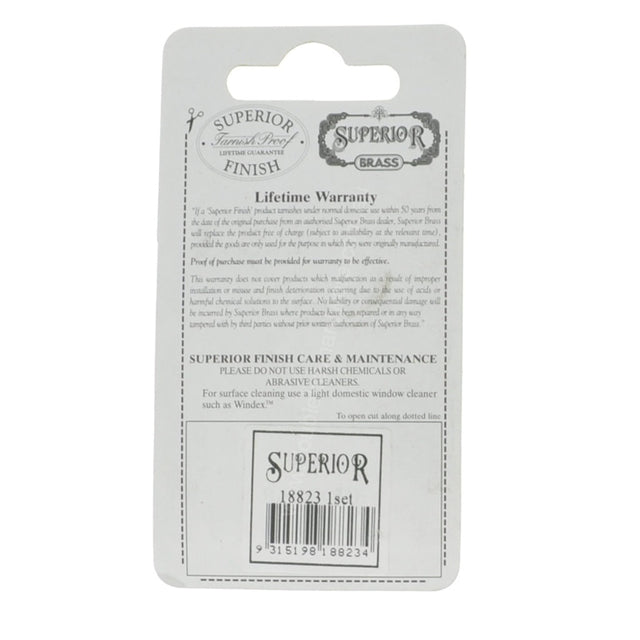 Superior Brass 50mm Brass House Number