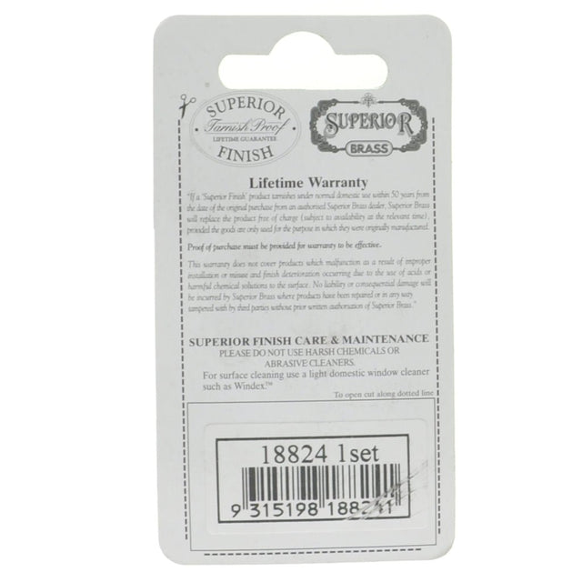 Superior Brass 50mm Brass House Number