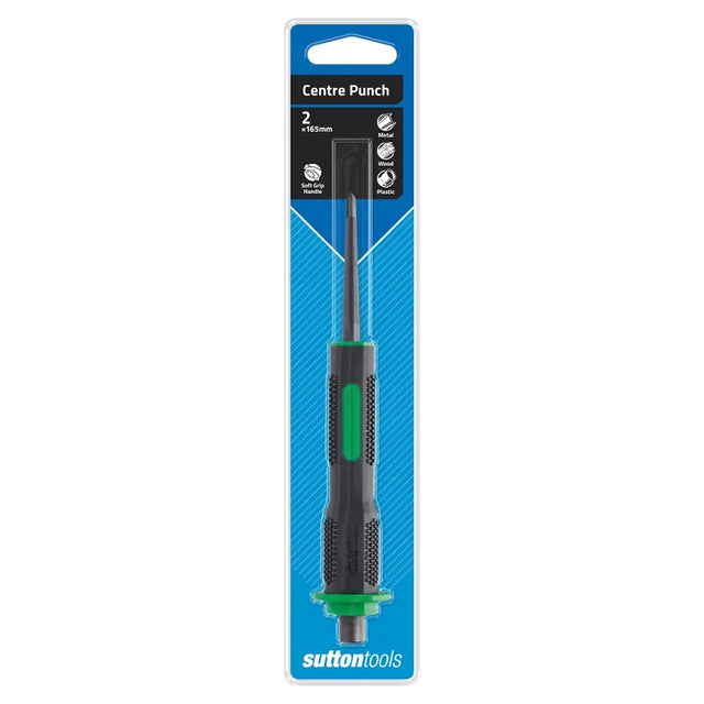 Sutton Tools centre punch with packaging on a white background