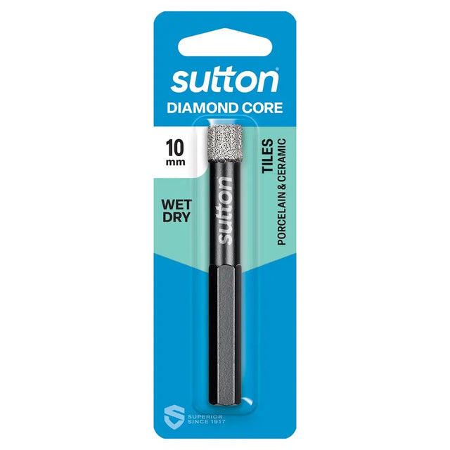 Sutton diamond core drill bit in packaging on a white background