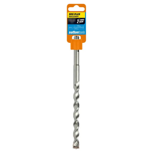 suttontools SDS Plus Masonry Drill Bit Twister 6x210mm D6140600
