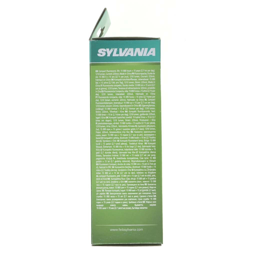 Sylvania Lynx - T Compact Fluorescent Light Bulb GX24d - 2 18W/840
