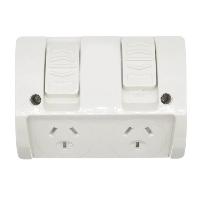 Tesla Waterproof Outdoor Wall Socket 250V 10A IP53 WPGP02