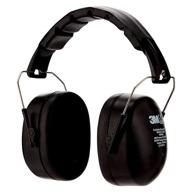 3M Folding Earmuff Black 25dB NRR 70006964806