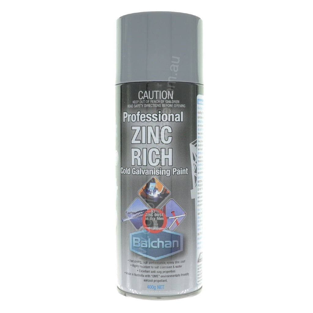 Balchan Professional Zinc Rich Cold Galvanising Paint 400g BA1214