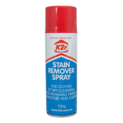 Removes grease spots, oil and stubborn stains from dry-cleanable fabrics, washable fabrics and from household textiles - carpets, curtains, upholstery, etc.