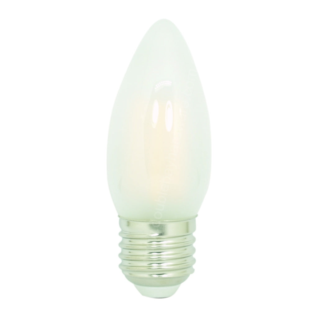 Lusion Candle LED Light Bulb E27 240V 4W Pearl W/W 20256