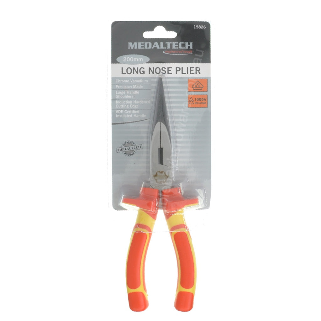 MEDALTECH Long Nose Plier 200mm 15826