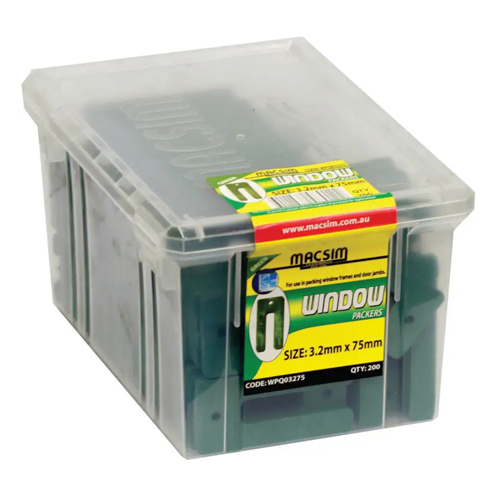 Macsim Window Packers Green 3.2X75mm WPQ03275