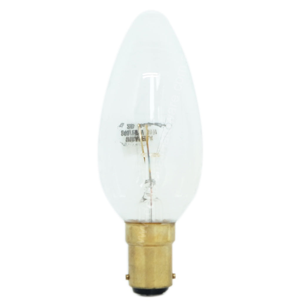 Mirabella Candle Incandesce Light Bulb B15 240V 60W Clear 316030