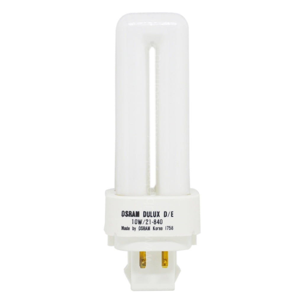 OSRAM DULUX D/E Energy Saving Light Bulb G24q-1 10W C/W 909000