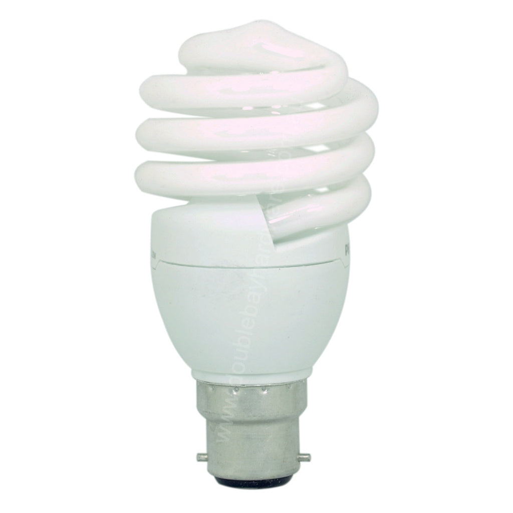 PHILIPS Tornado Spiral Energy Saving Light Bulb B22 20W W/W 138075