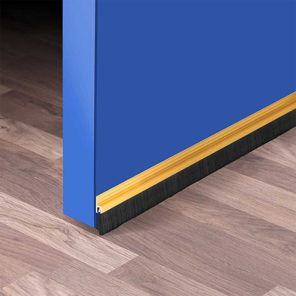 RAVEN Brush Strip Door Seal 915mm Gold Anodised RP2A-R2AG