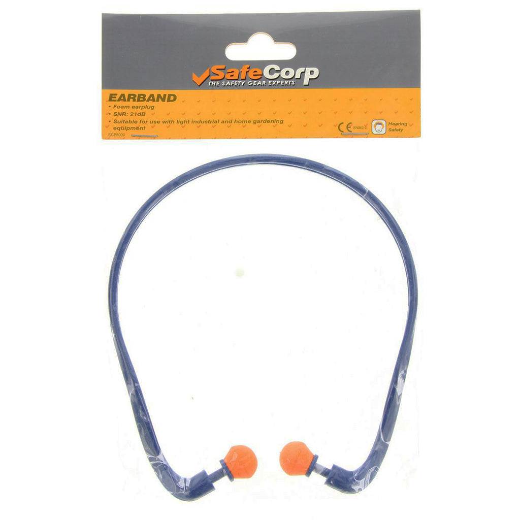 Safecorp Banded Silicone Earplug SCP5000