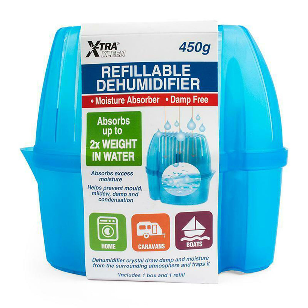 XTRA KLEEN Refillable Dehumidifier 450g Replace DampRid