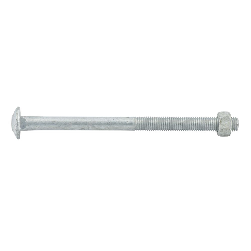 Zenith Cup Head Bolts & Nuts Hot Dipped Galvanised M12X200mm