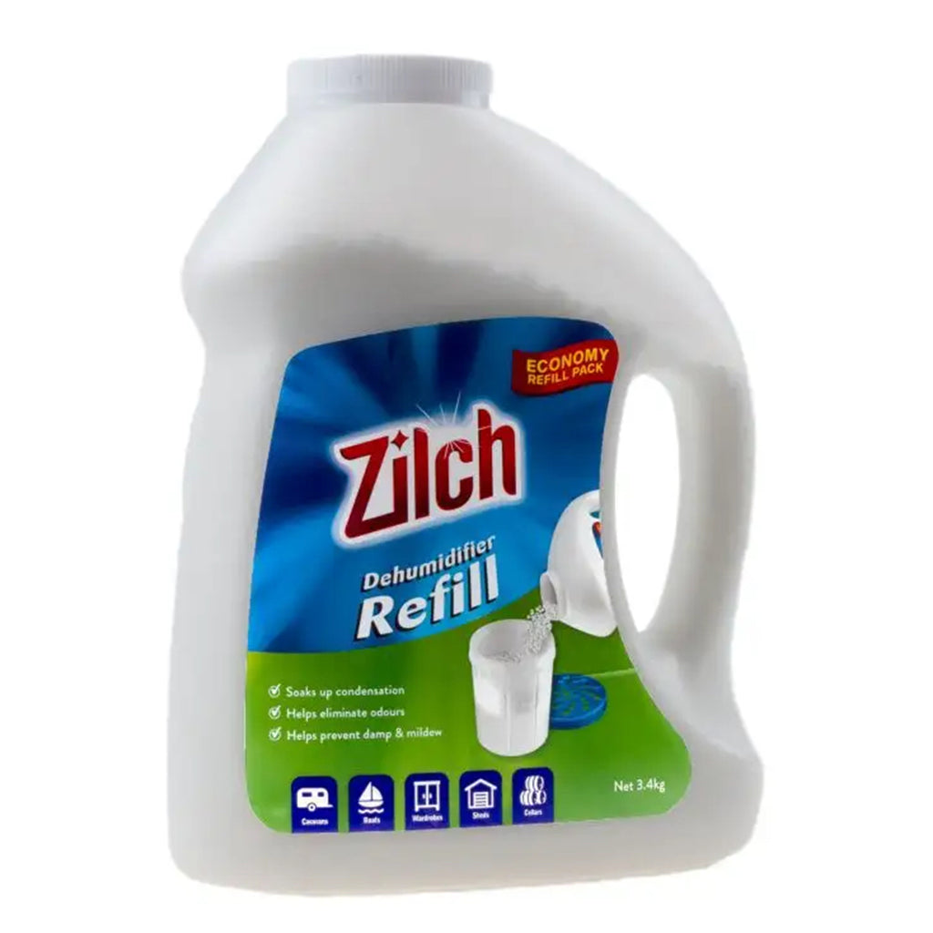 Zilch Moisture Absorber Economy Refill 3.4Kg 60113 Replace Damprid