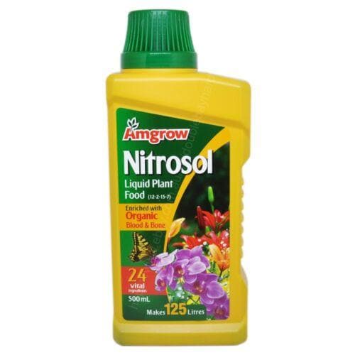 Amgrow Nitrosol Liquid Plant Food 500ml Makes 125 Litres - Double Bay Hardware