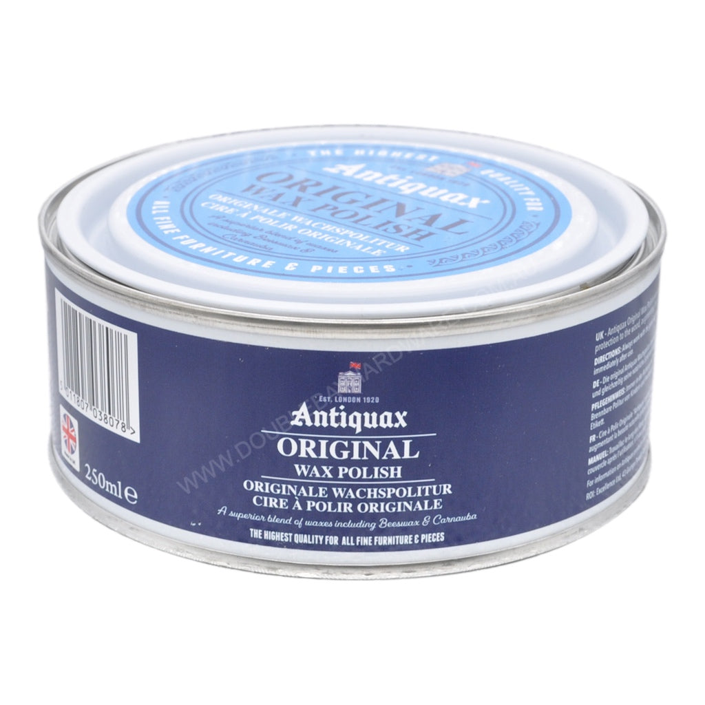 Antiquax Original Wax Polish is a superlative wax polish blended from the finest beeswax and carnauba wax for use on all fine natural woods and antique.