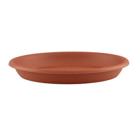 artevasi Cilindro Round Saucer Terracotta 18cm AVSCR0018-TC