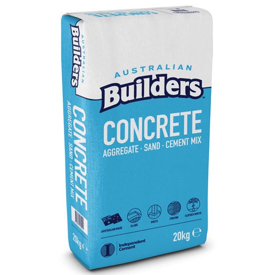 Australian Builders Concrete Mix 20KG - Double Bay Hardware