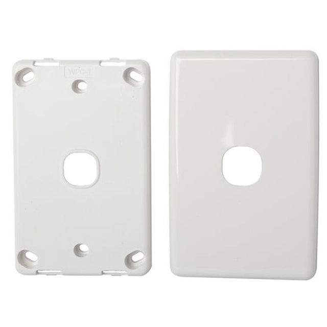 CLIPSAL Compatible Wall Plate Classic 1 Gang CWP - 201