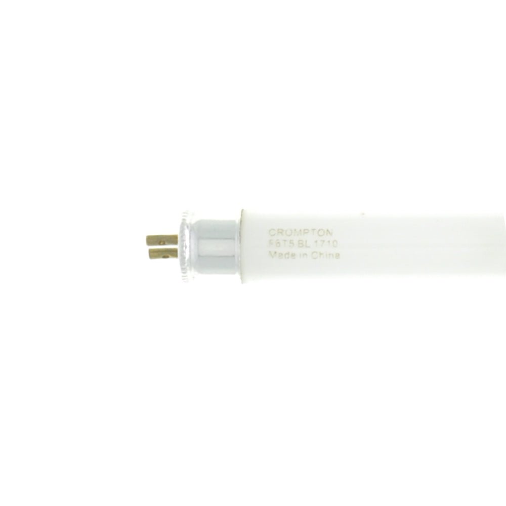 Crompton Blacklight T5 Fluorescent Tube Cool White 6W 230mm 10085 - Double Bay Hardware