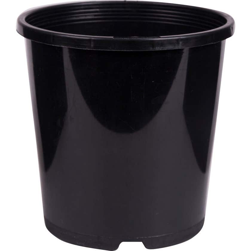 Décor Growers Pot Black 100mm 222430-080 - Double Bay Hardware