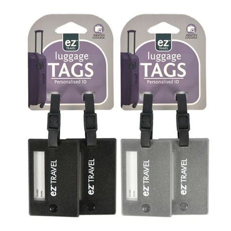 ez Travel Luggage Tags 2Pcs TRA-141