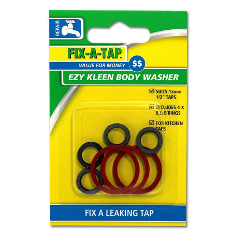 FIX-A-TAP Ezy Kleen Washers Suits 13mm(1/2") Taps 221124 - Double Bay Hardware