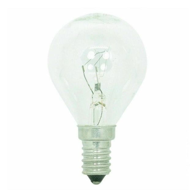 FSL Fancy Round Incandescent Light Bulb E14 240V 60W Clear 1000297