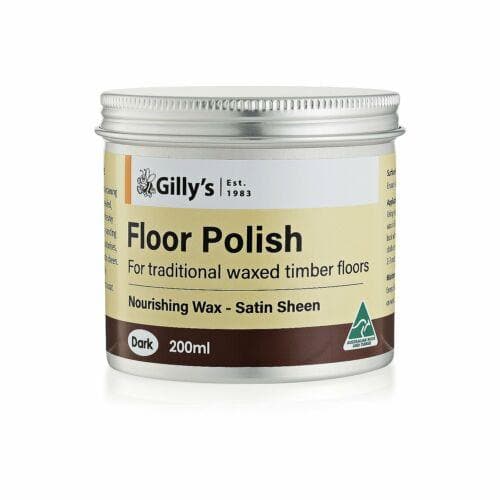 Gilly's Waxes & Polishes Floor Polish Dark 200ml - Double Bay Hardware