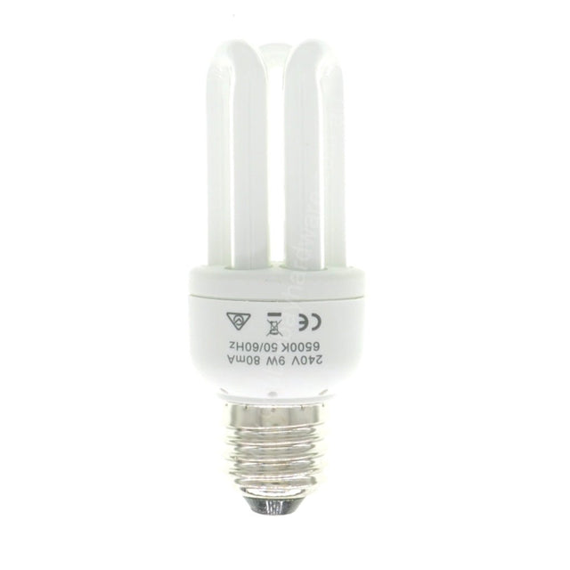 GLOBAL Energy Saving Light Bulb E27 240V 9W C/W