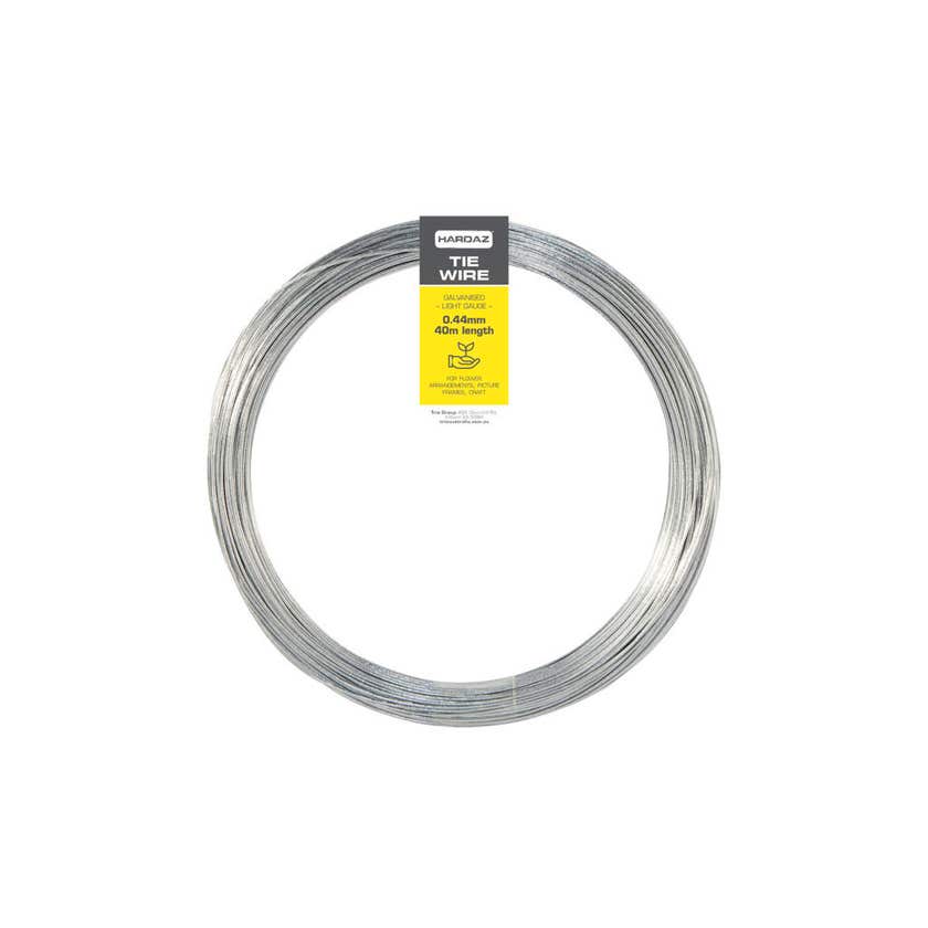 Hardaz Tie Wire Galvanised 0.44mm x 40m HTW04440G05 - Double Bay Hardware