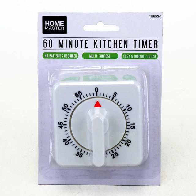 HOME MASTER 60 Minute Kitchen Timer 196524