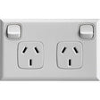 HPM Excel 10A White Double Powerpoint CDXL777WEWE - Double Bay Hardware